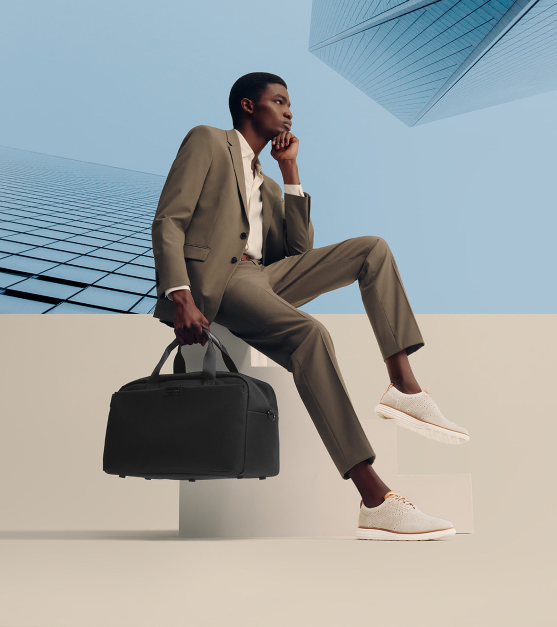 Central Duffle Bag-Black