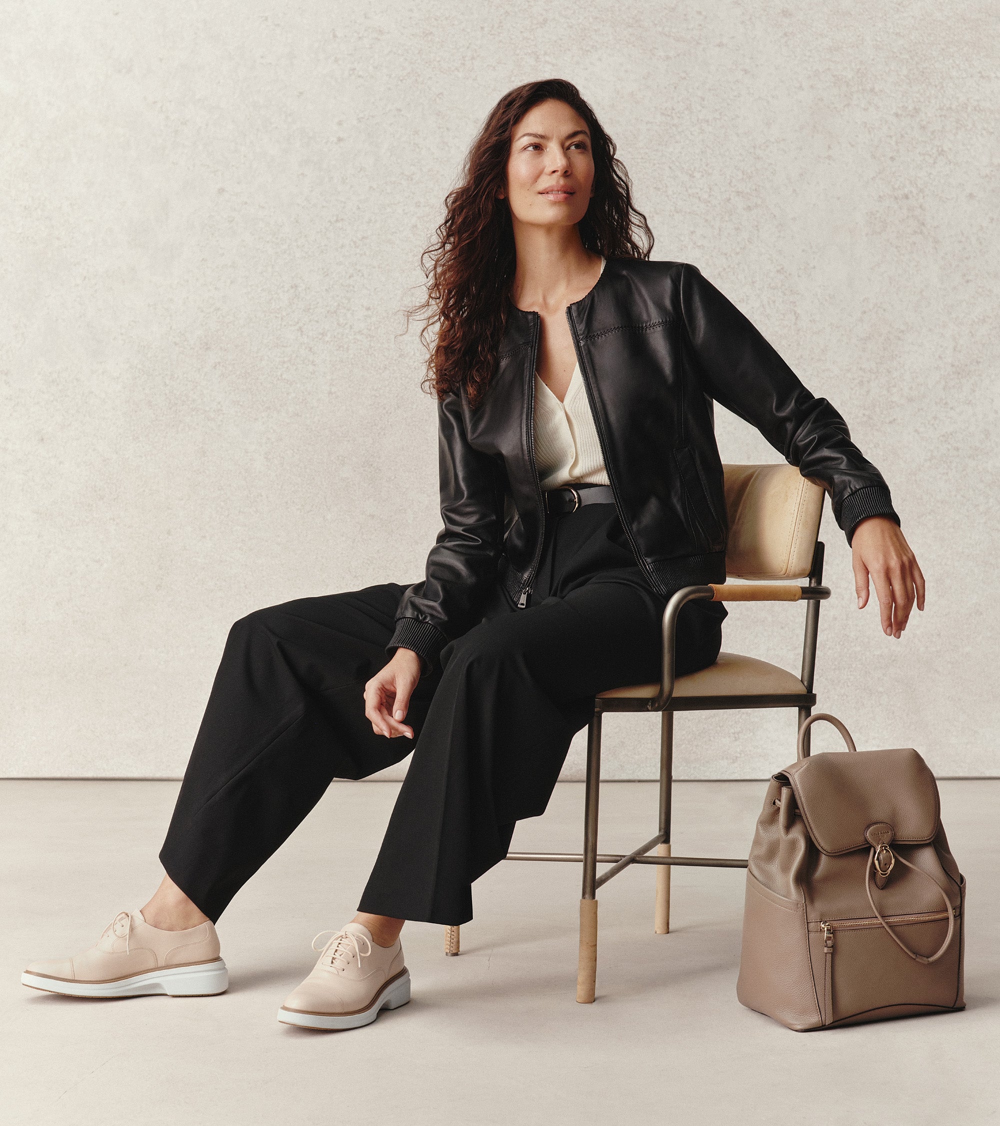 Women's ØriginalGrand CitySpectre Oxfords in Beige | Cole Haan