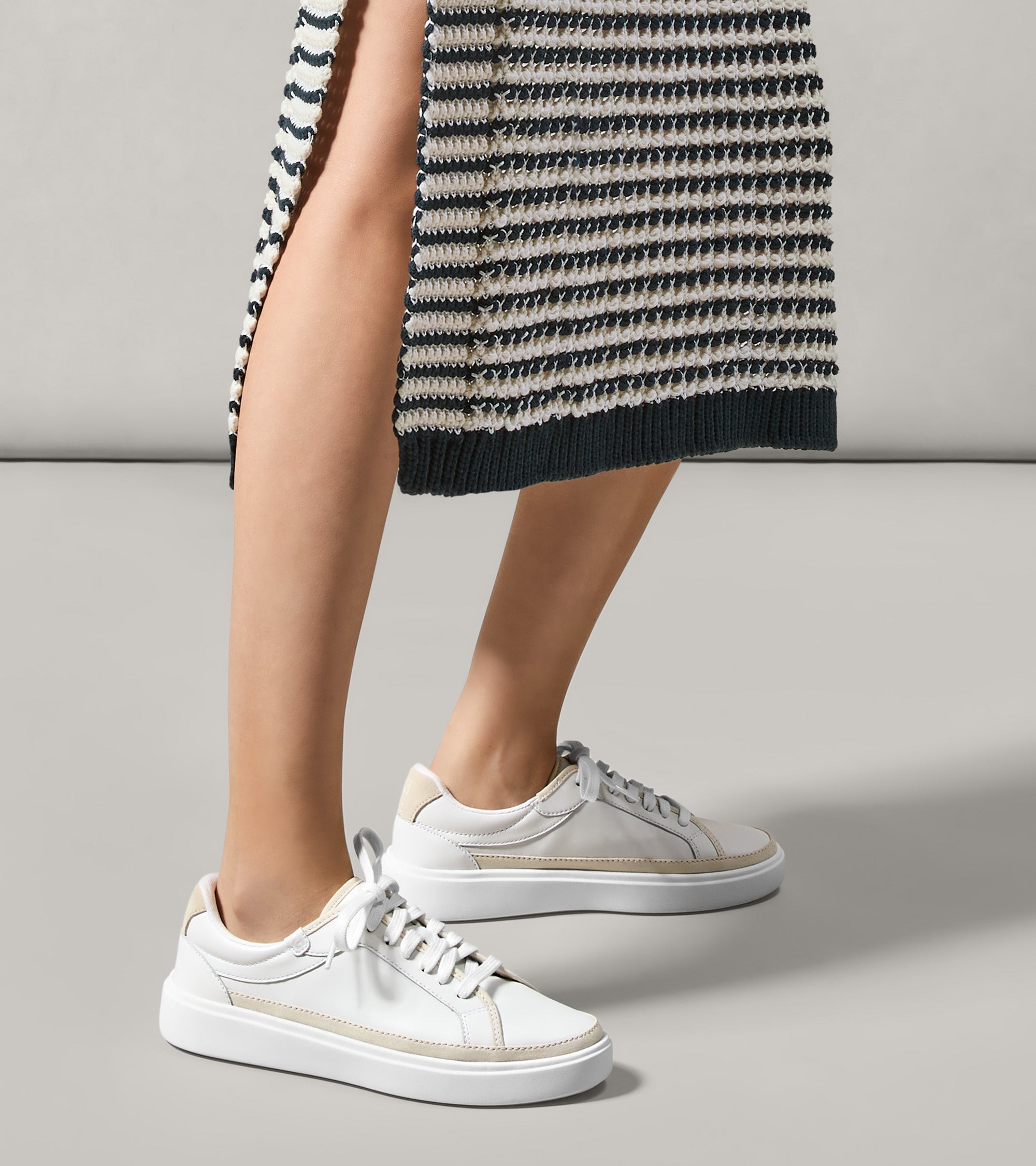 Women's Grand Crosscourt Rydell Sneakers in White | Cole Haan