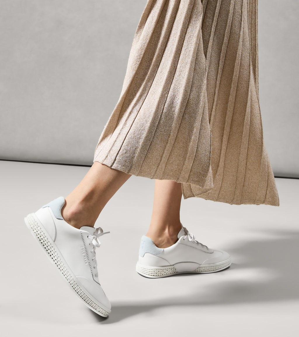 Women's GrandPrø Turf SkyWeave™ Sneakers-White-Ballad Blue