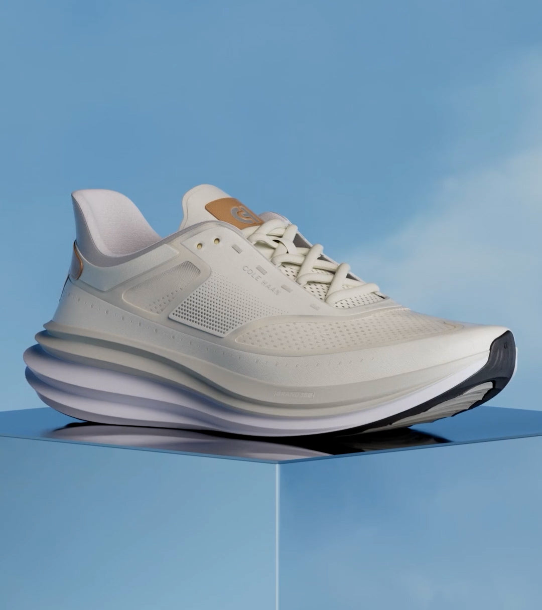 Men's ØriginalGrand Quadstar Running Sneakers in Black | Cole Haan