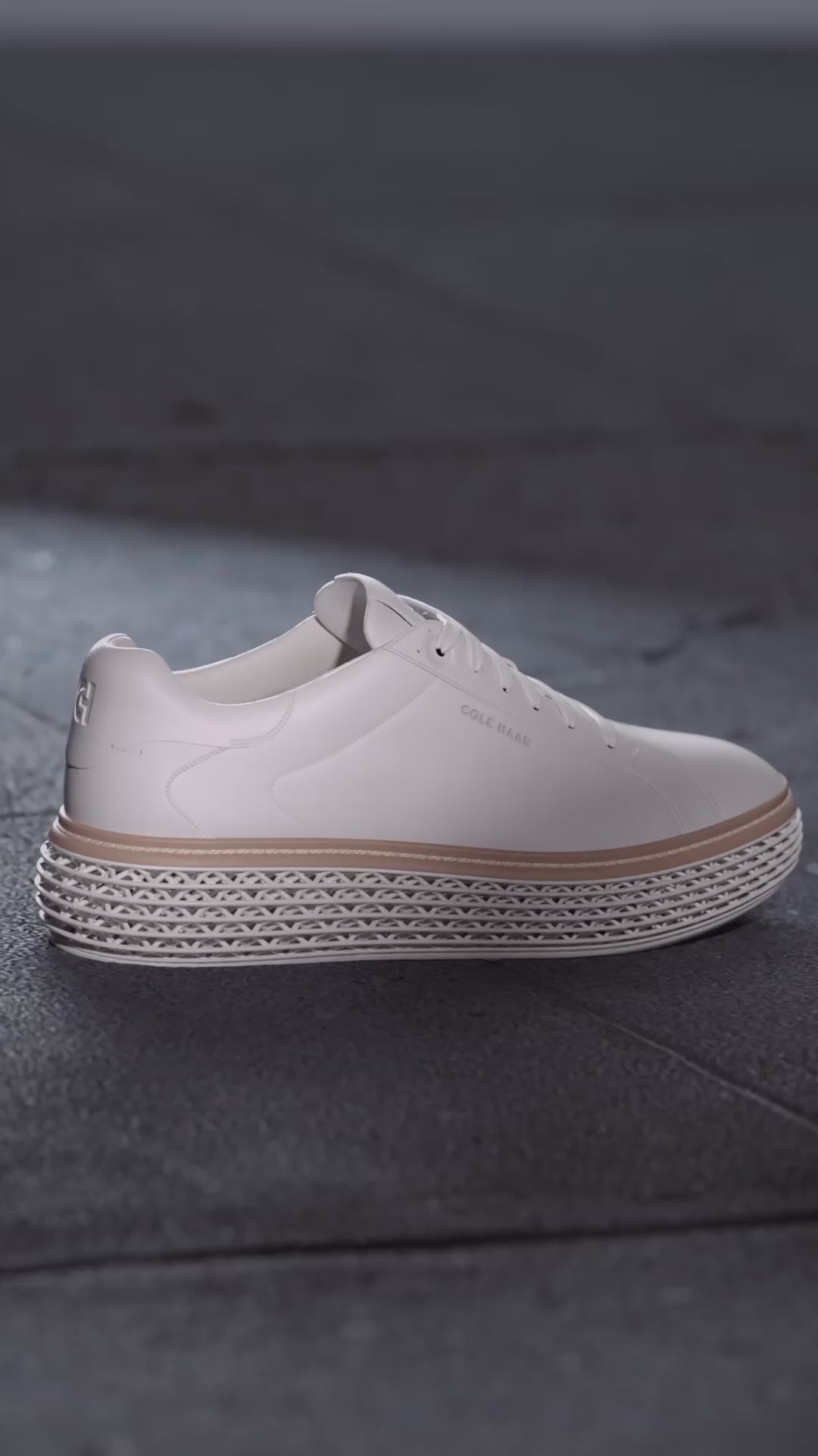Women's GrandPrø SkyWeave™ Court Sneakers in Red, white | Cole Haan