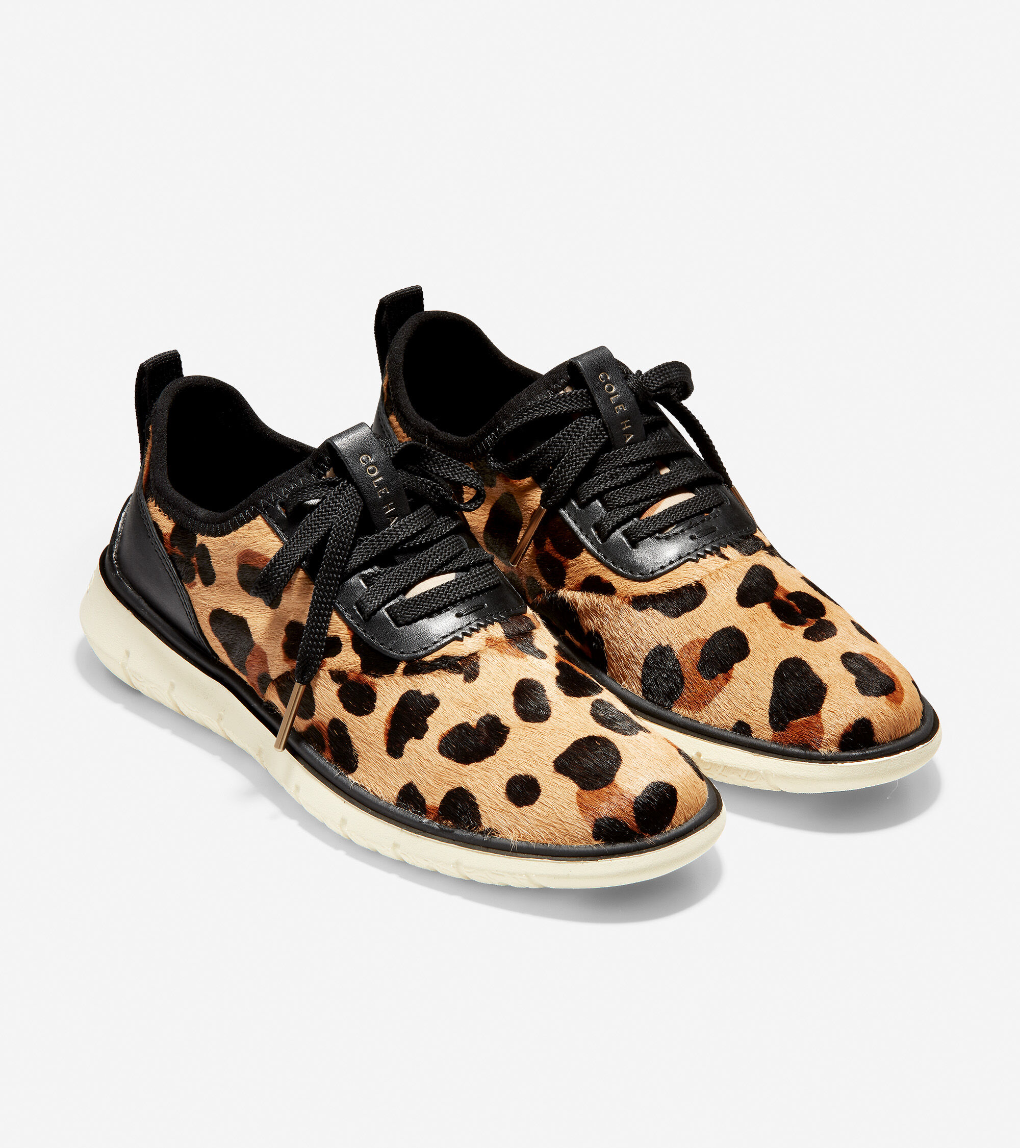 jaguar print sneakers