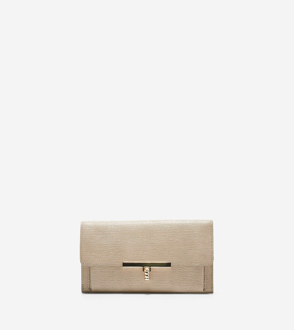 Womens Mazie Envelope Wallet in Simply Taupe | Cole Haan