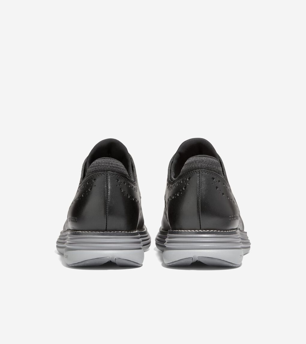 Men's ØriginalGrand Ultra Wingtip Oxfords in Black | Cole Haan