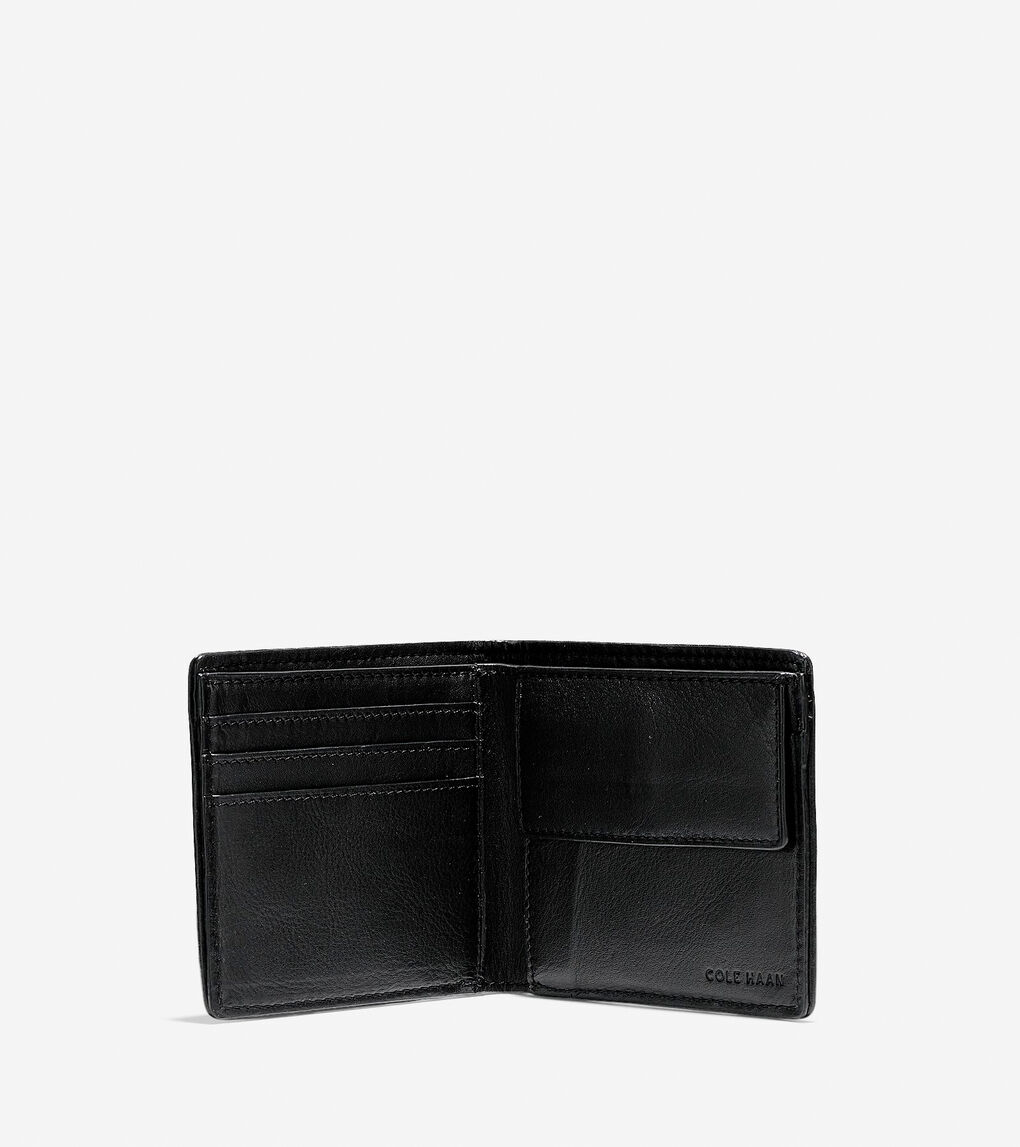 Brayton Weave Bifold Wallet with Coin Pocket