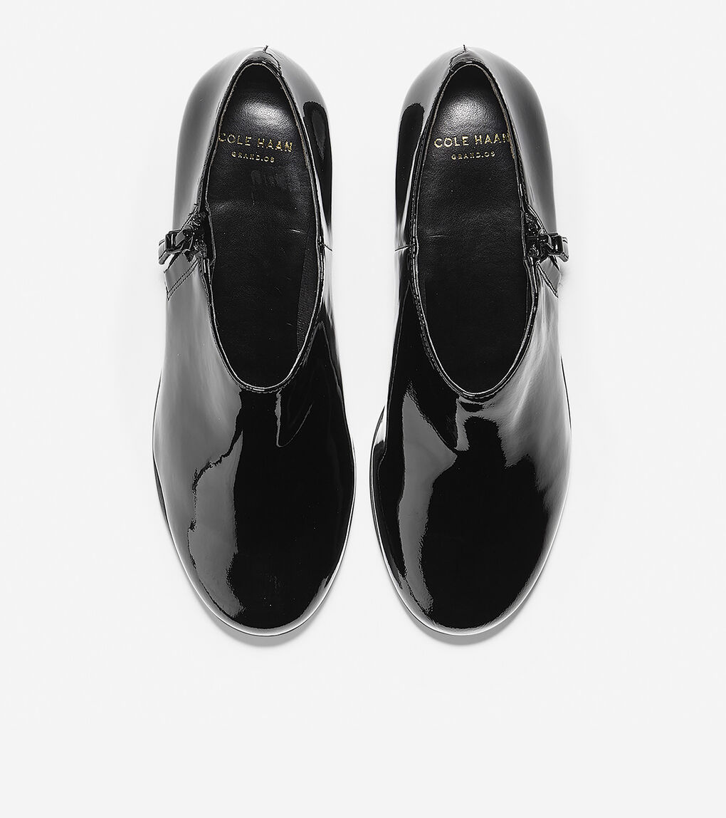 Callie Rain Shoes (30mm) in Black Waterproof Patent | Cole Haan