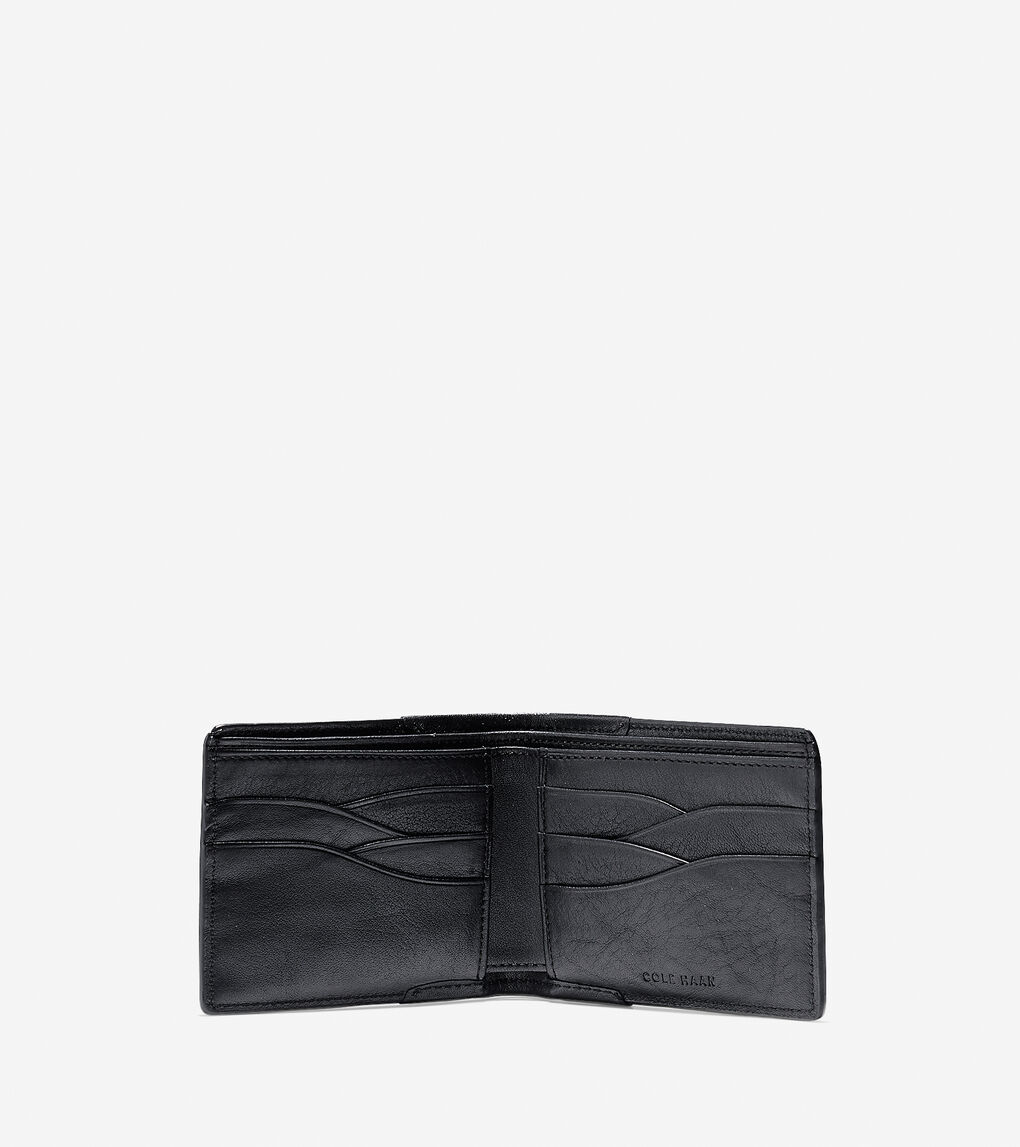 Merced Slim Wallet in Black | Cole Haan