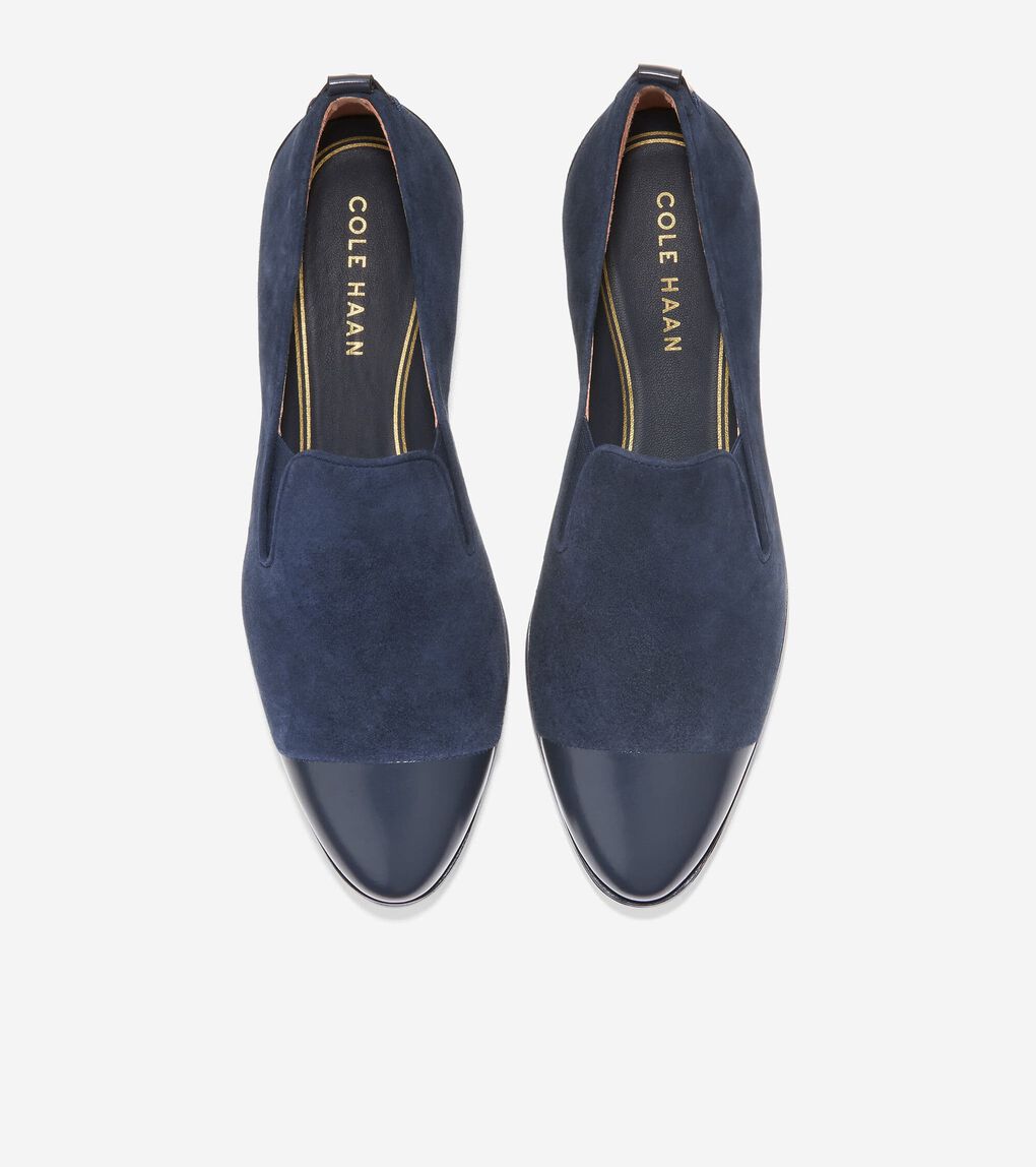 Women's Grand Ambition Slip-On Loafer in Navy | Cole Haan