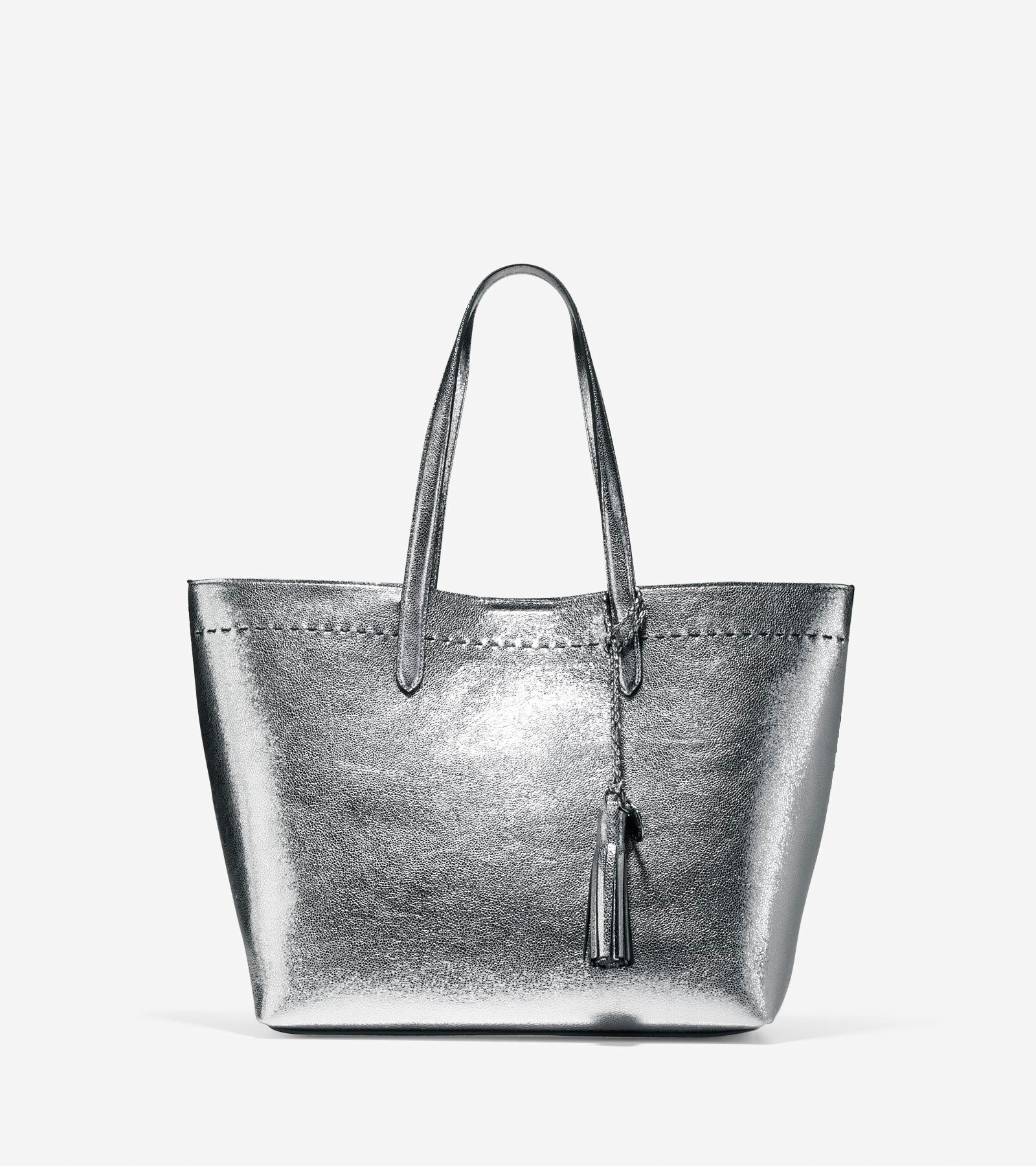 Payson Tote in Silver Cole Haan
