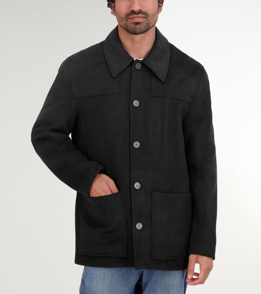 Men's Wool Patch Pocket Jacket