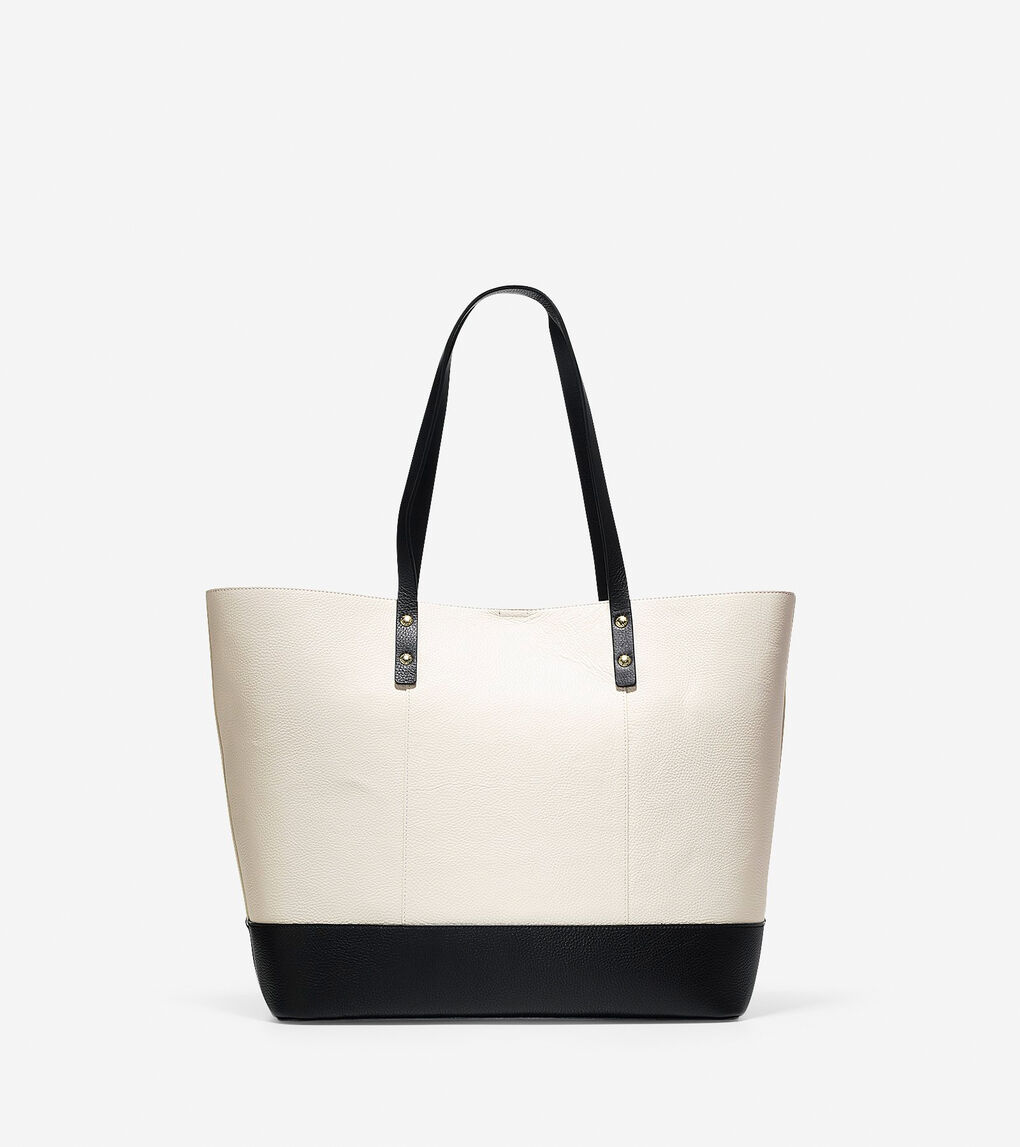 Beckett Tote in White | Cole Haan