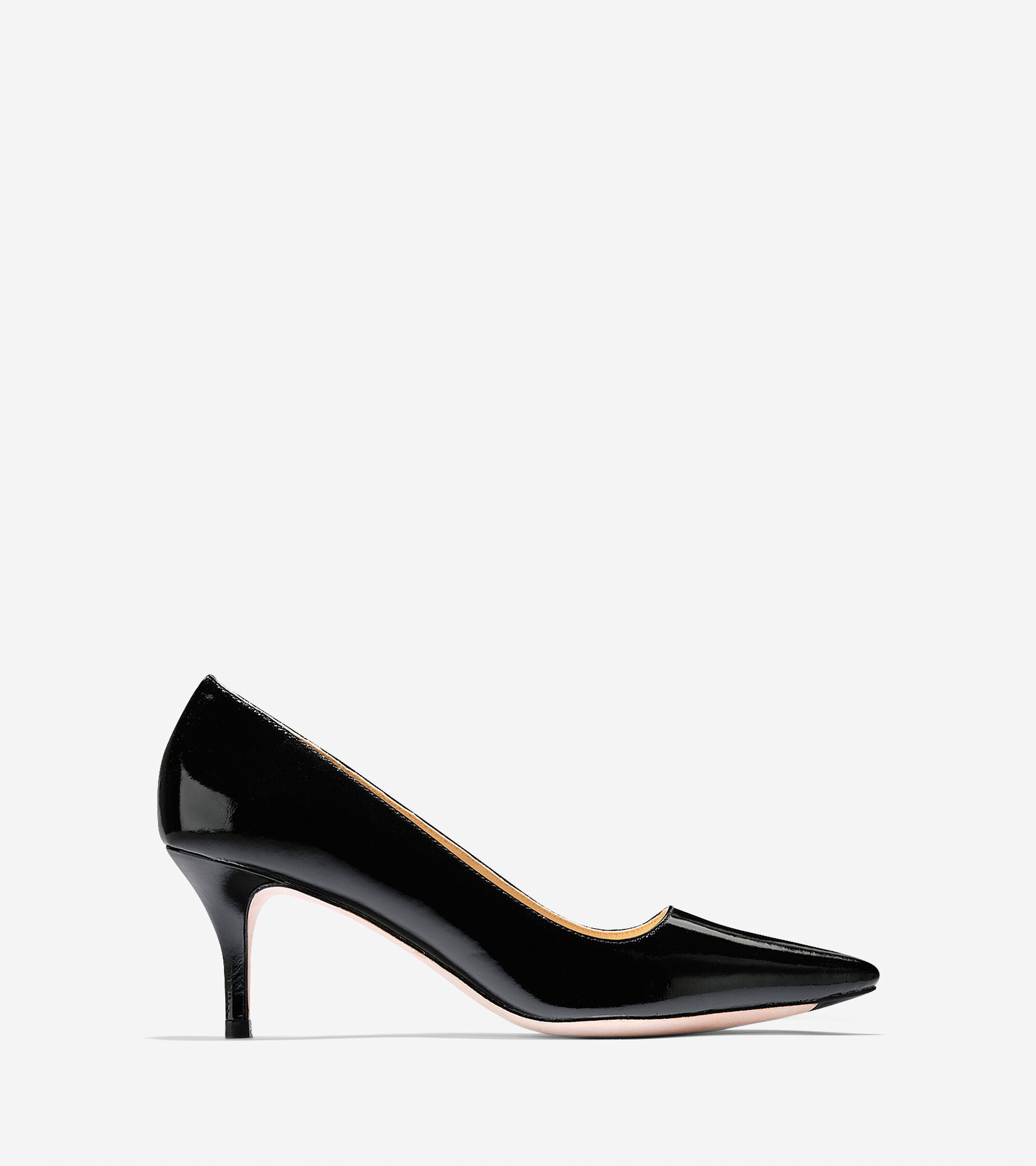 Bradshaw Pump 65 mm Pointy Toe In Black Patent | Cole Haan