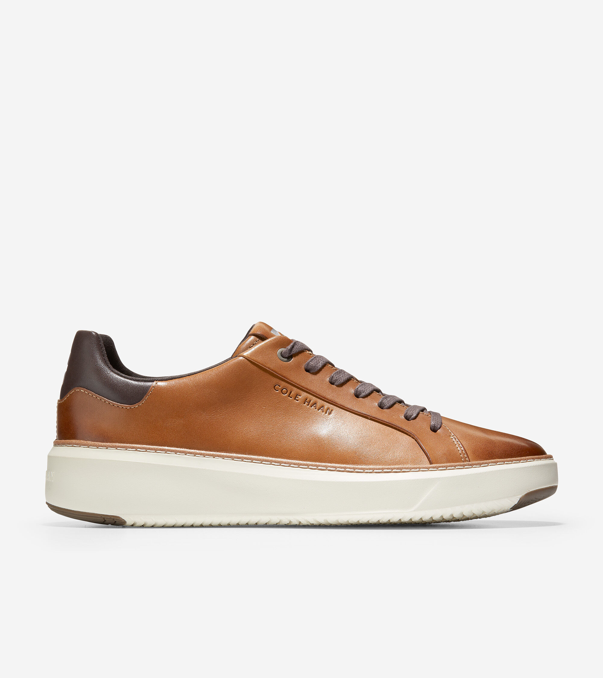 Shop Cole Haan Men's Grandprø Topspin Sneaker In British Tan