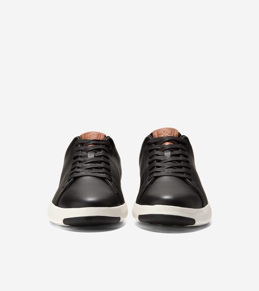 Men's GrandPrø Tennis Sneakers in Black | Cole Haan