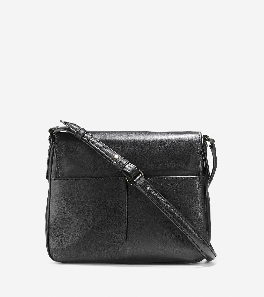 Savannah Saddle Bag in Black | Cole Haan