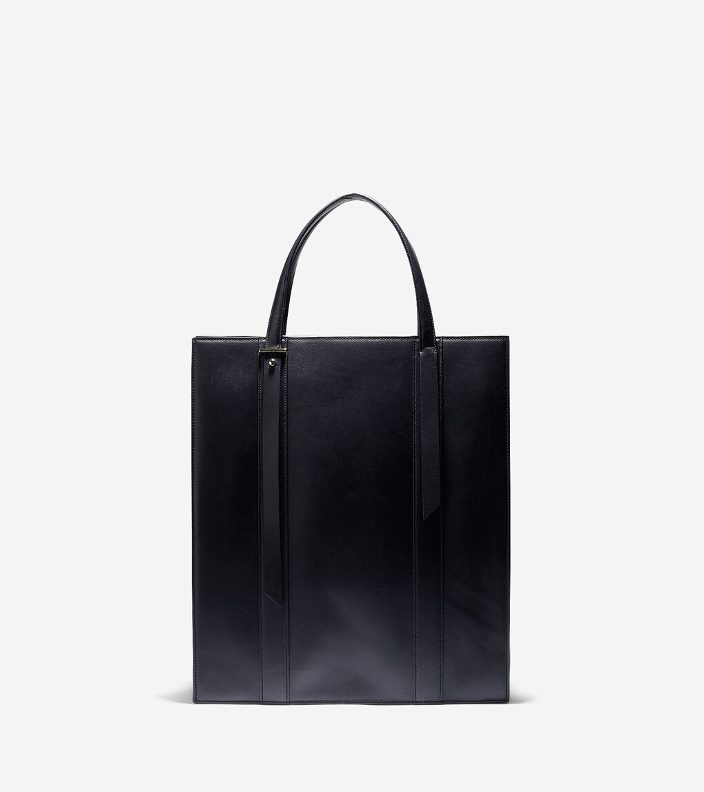Womens Vestry Magazine Tote Bag in Black | Cole Haan