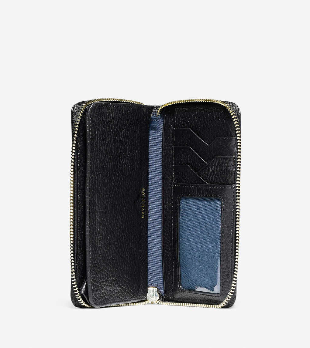 Women's Tali Smart Phone Wallet in Black | Cole Haan