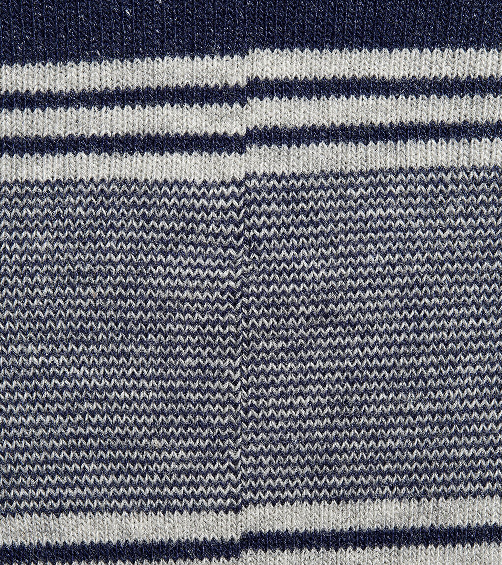 Multi Stripe Sock Liner - 2 Pair