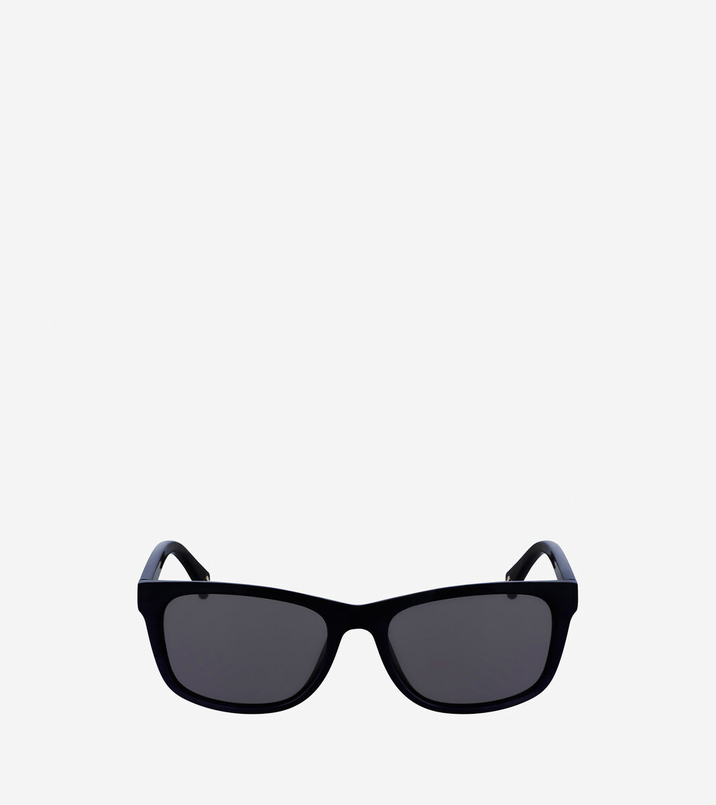 Pinch Narrow Rectangle Sunglasses