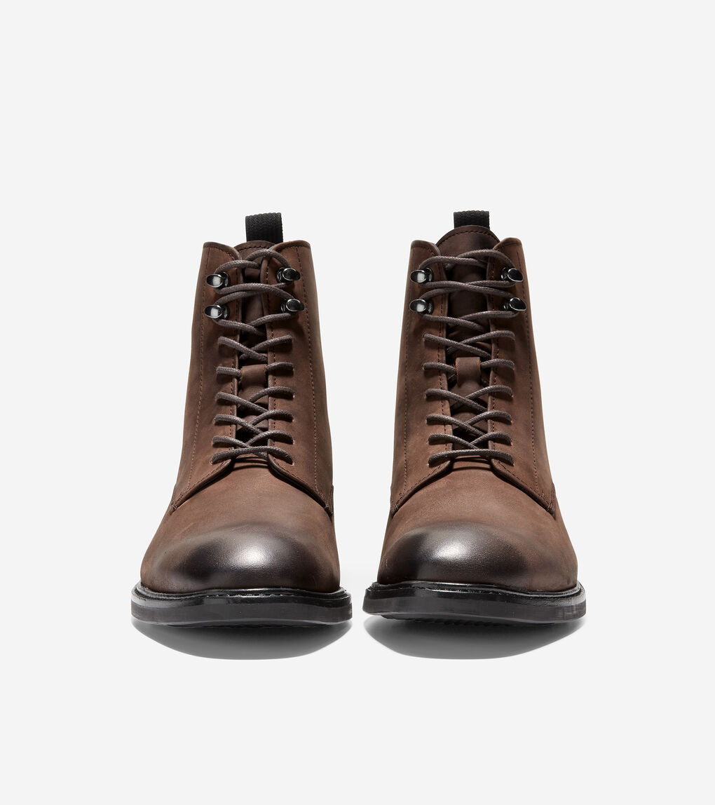 cole haan men's wagner grand plain toe boot waterproof fashion