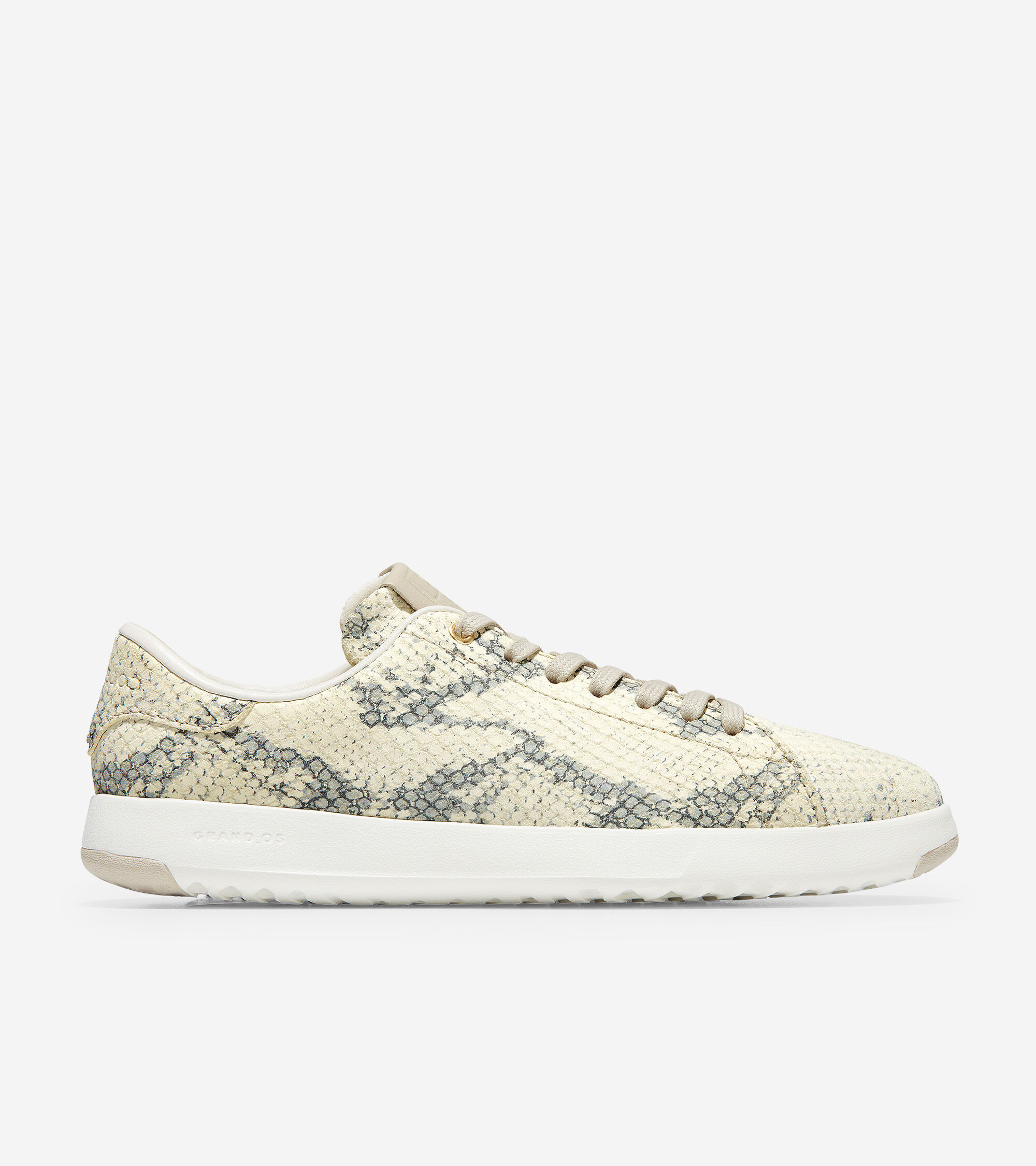 Tennis Sneaker in Roccia Snake Print 