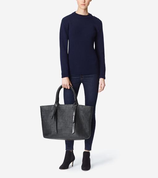 Cole haan large tote on sale