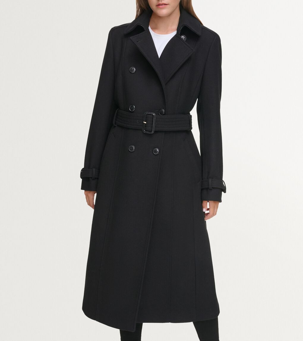 FLARED TRENCH COAT