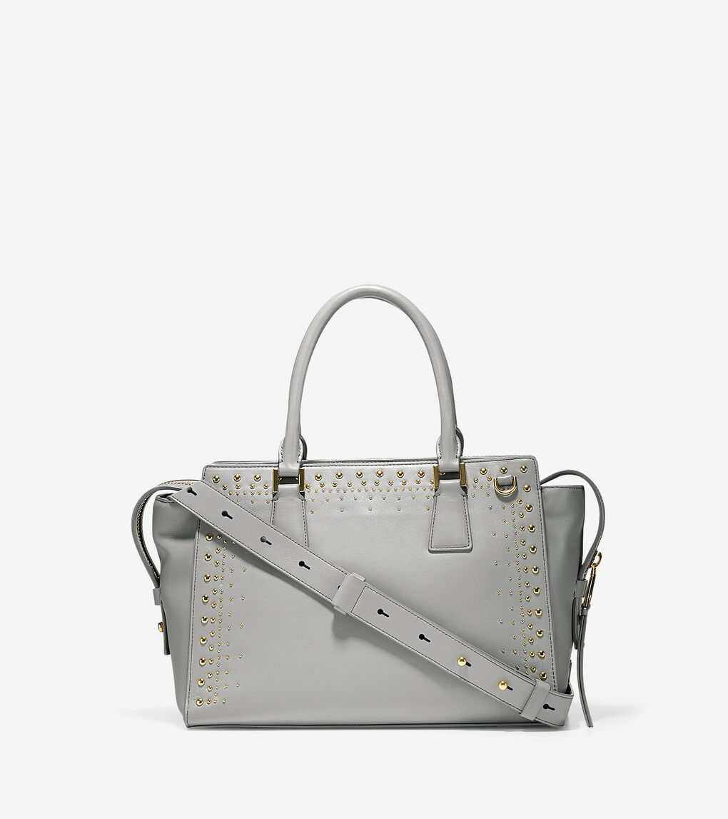 Marli Studded Satchel