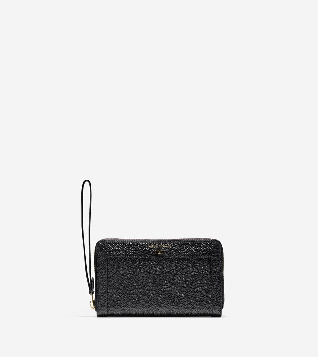Womens Eva Smartphone Wallet in Black : Wallets | Cole Haan