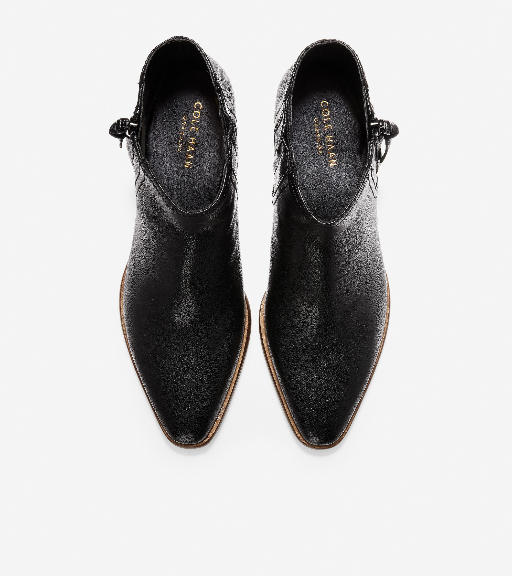 Hadlyn Bootie in Black Leather | Cole Haan