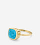 Gold-turquoise
