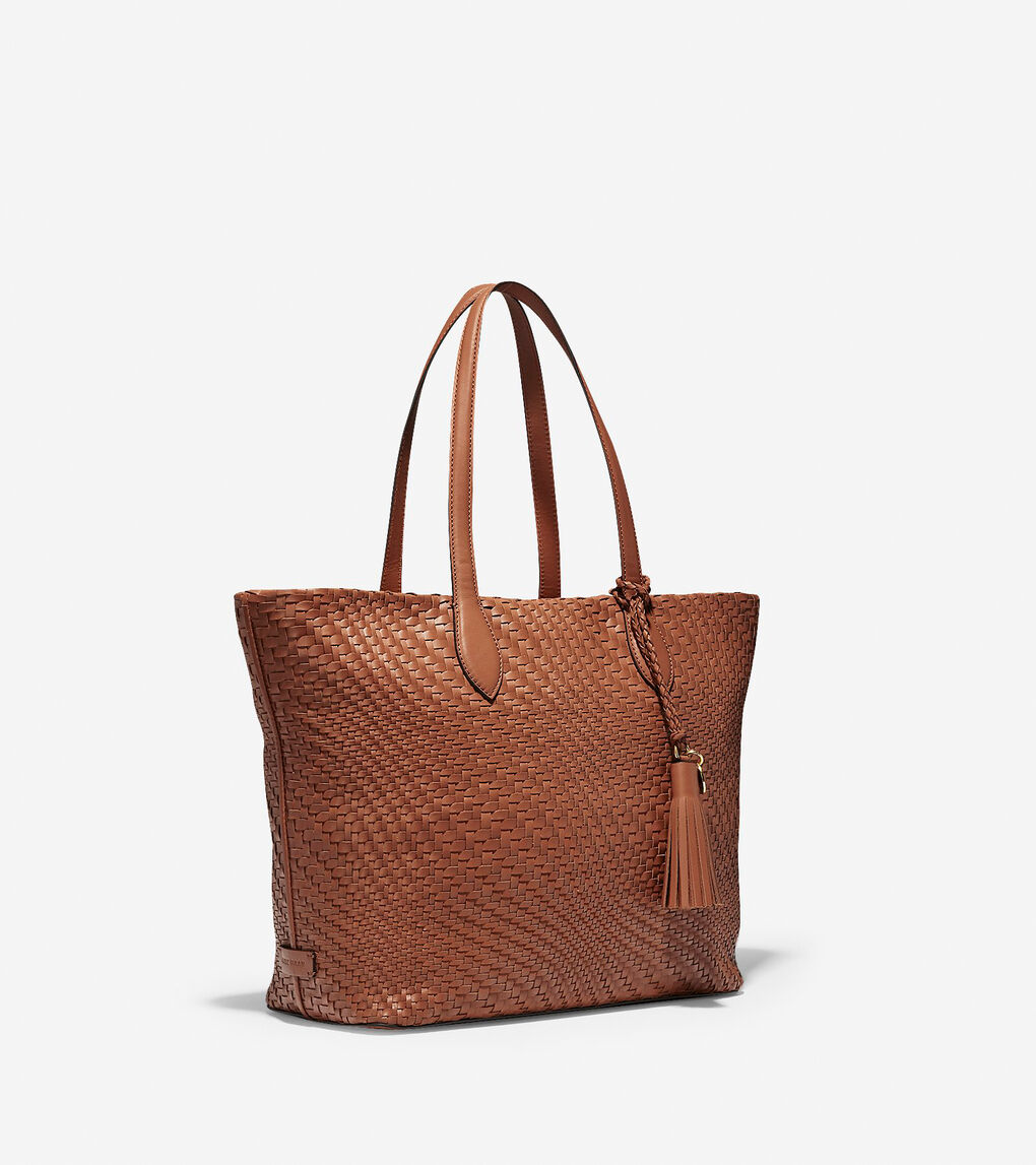 Genevieve Tote in Brown | Cole Haan
