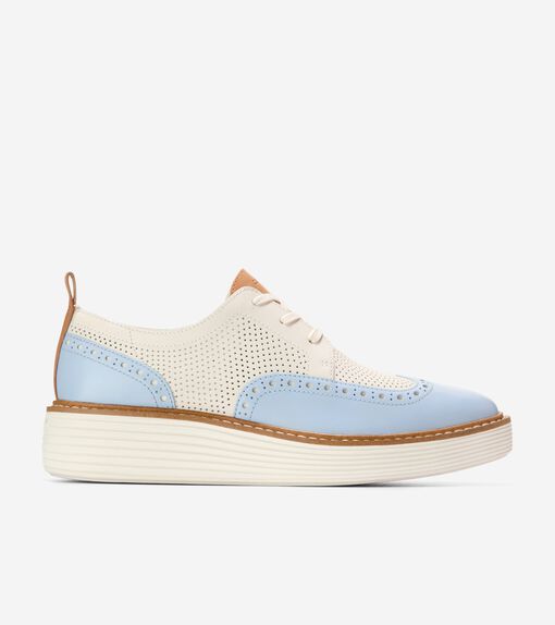 Women's ØriginalGrand Platform Wingtip Oxfords