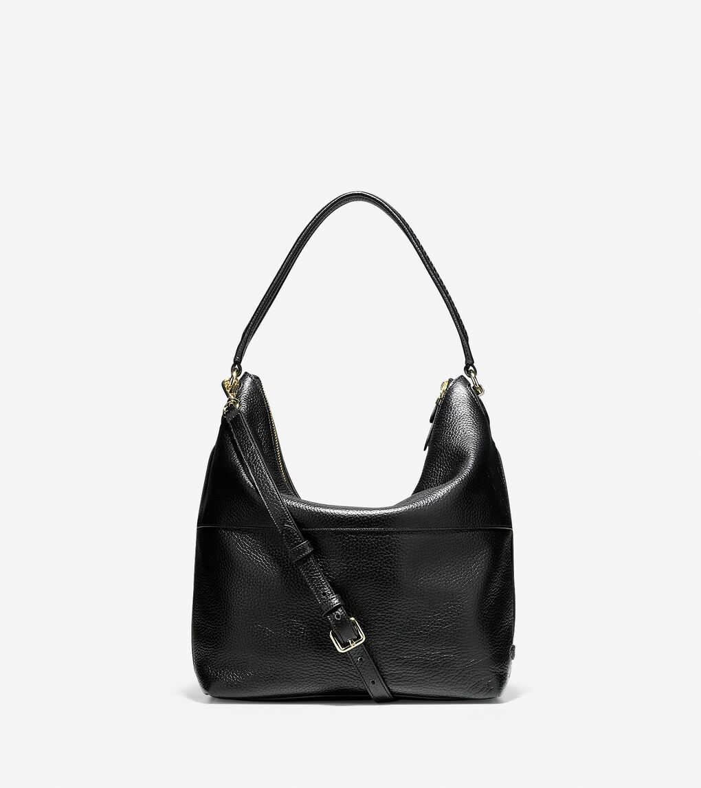 Tali Double Strap Hobo in Black | Cole Haan