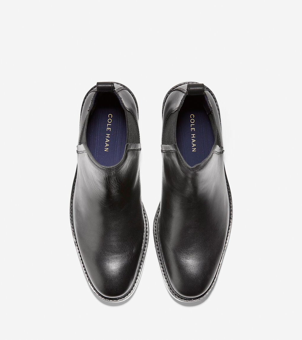 Men S Kennedy Grand Chelsea Boot In Black Cole Haan