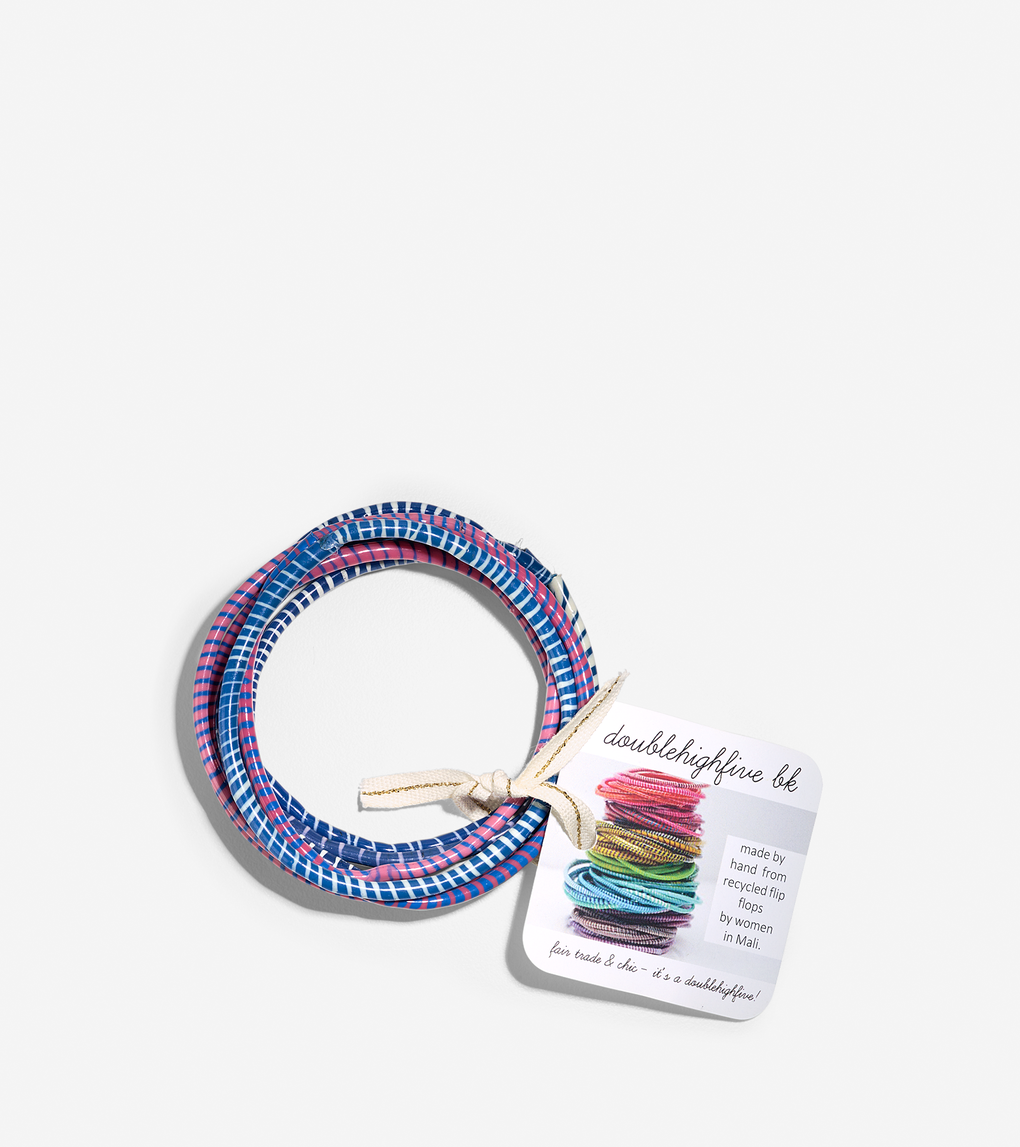 doublehighfive bk - Recycled Flip Flop Bracelets