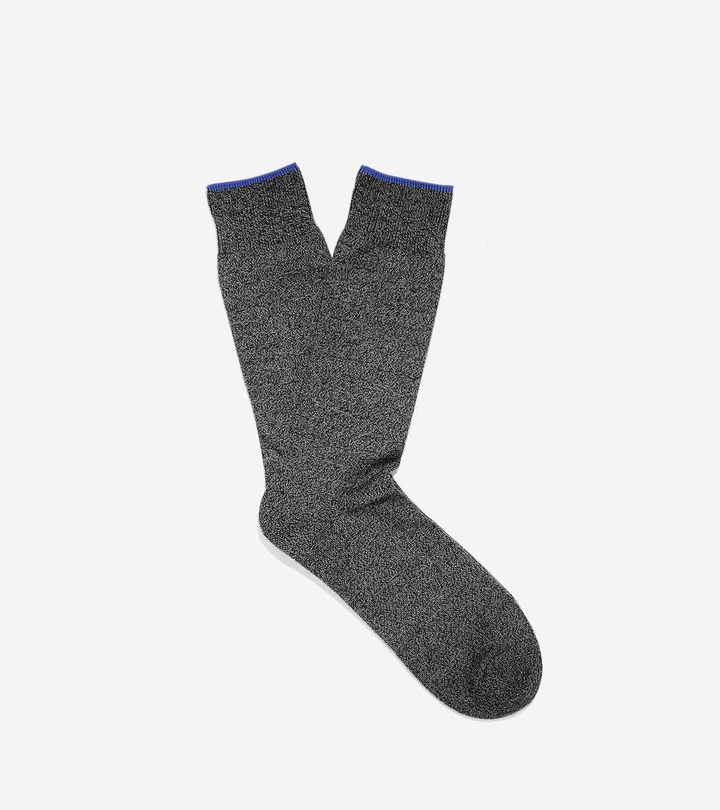 Melange Flat Knit Socks