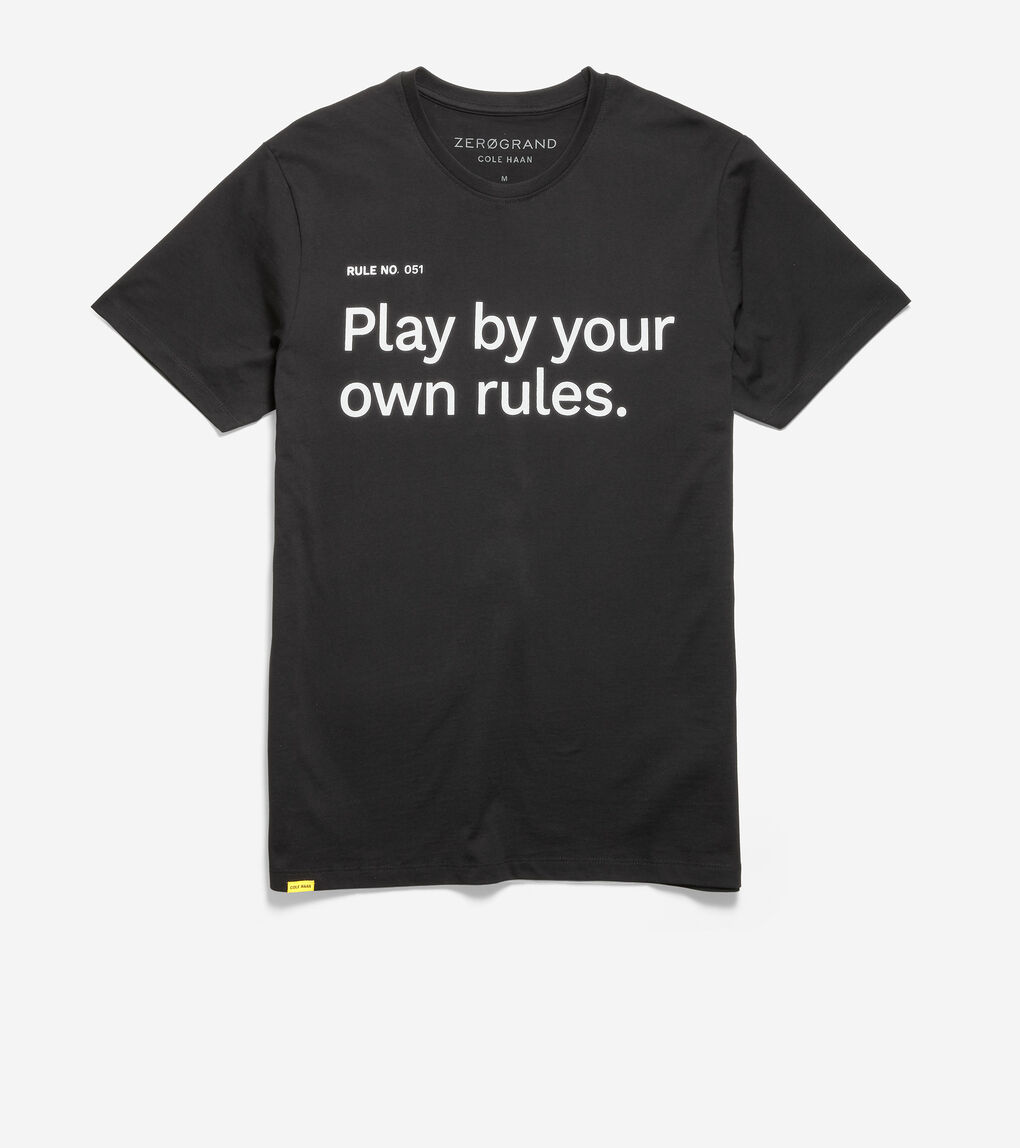 MENS Write New Rules Tee Shirt