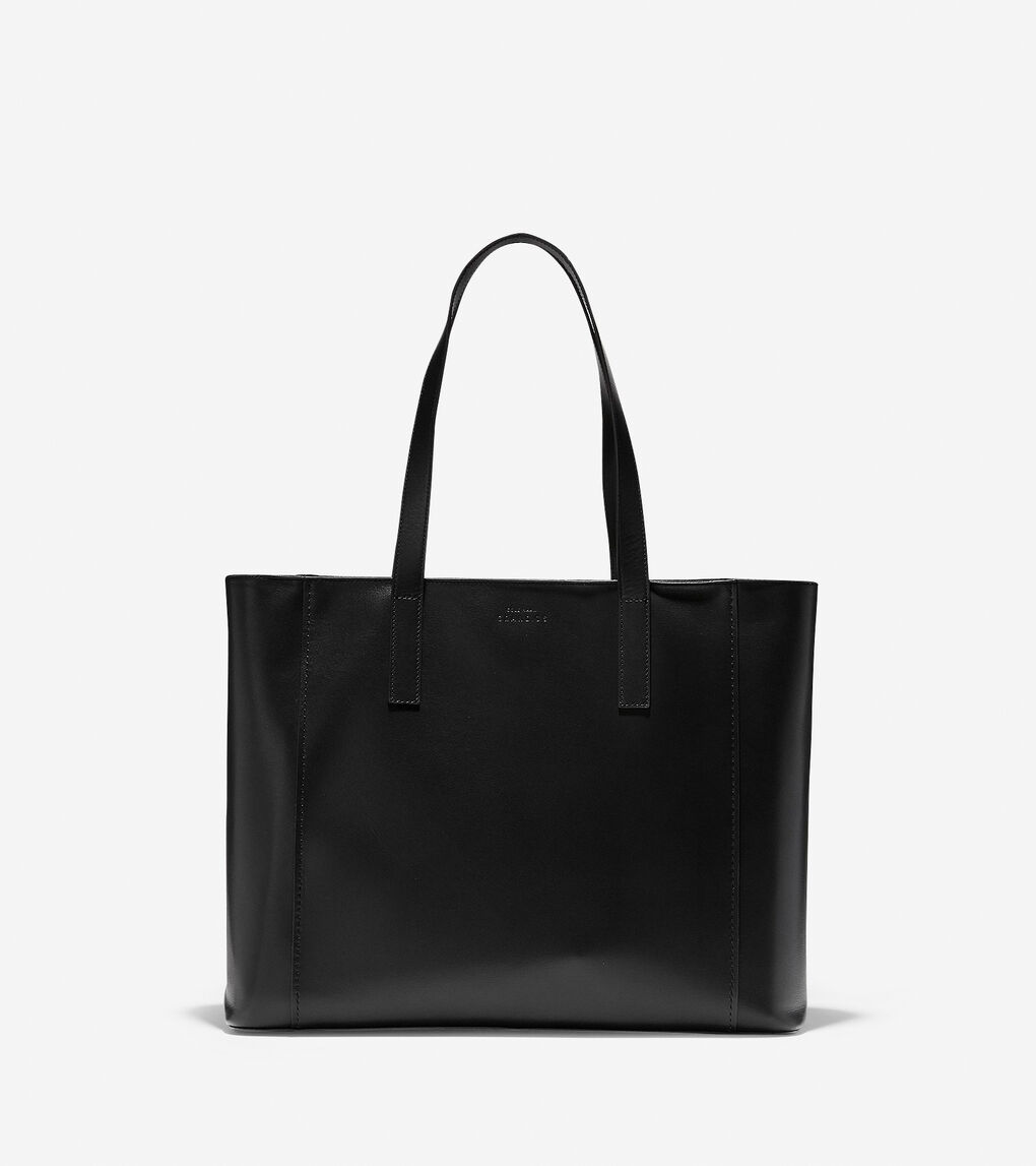 Grand.ØS Leather East-West Tote