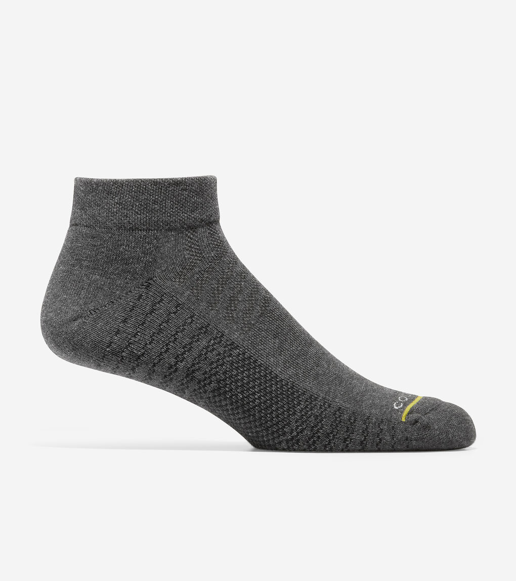 MENS 3-Pair Terry Quarter Socks
