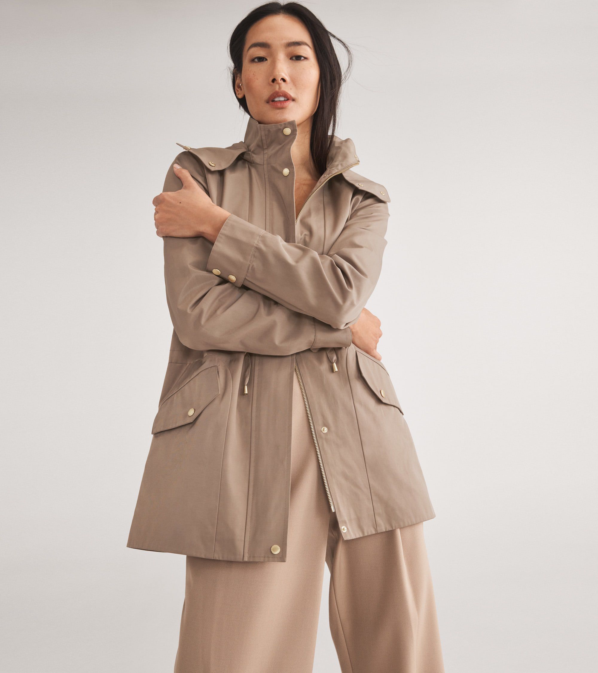 Cole haan insulated outlet water resistant car coat