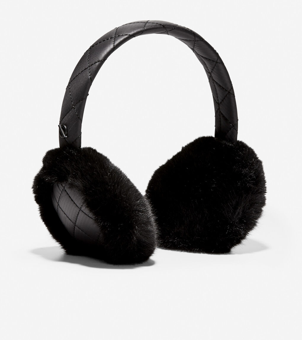Womens ZERØGRAND All-Weather Quilted Bluetooth Earmuff