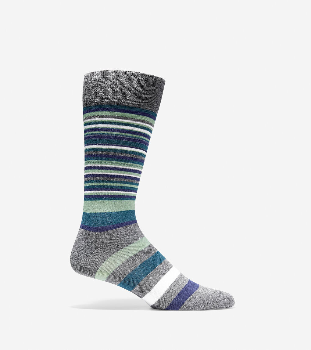 Men's Town Stripe Crew Socks