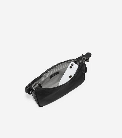 Anglopanglo Small Solid Handheld Bag Black