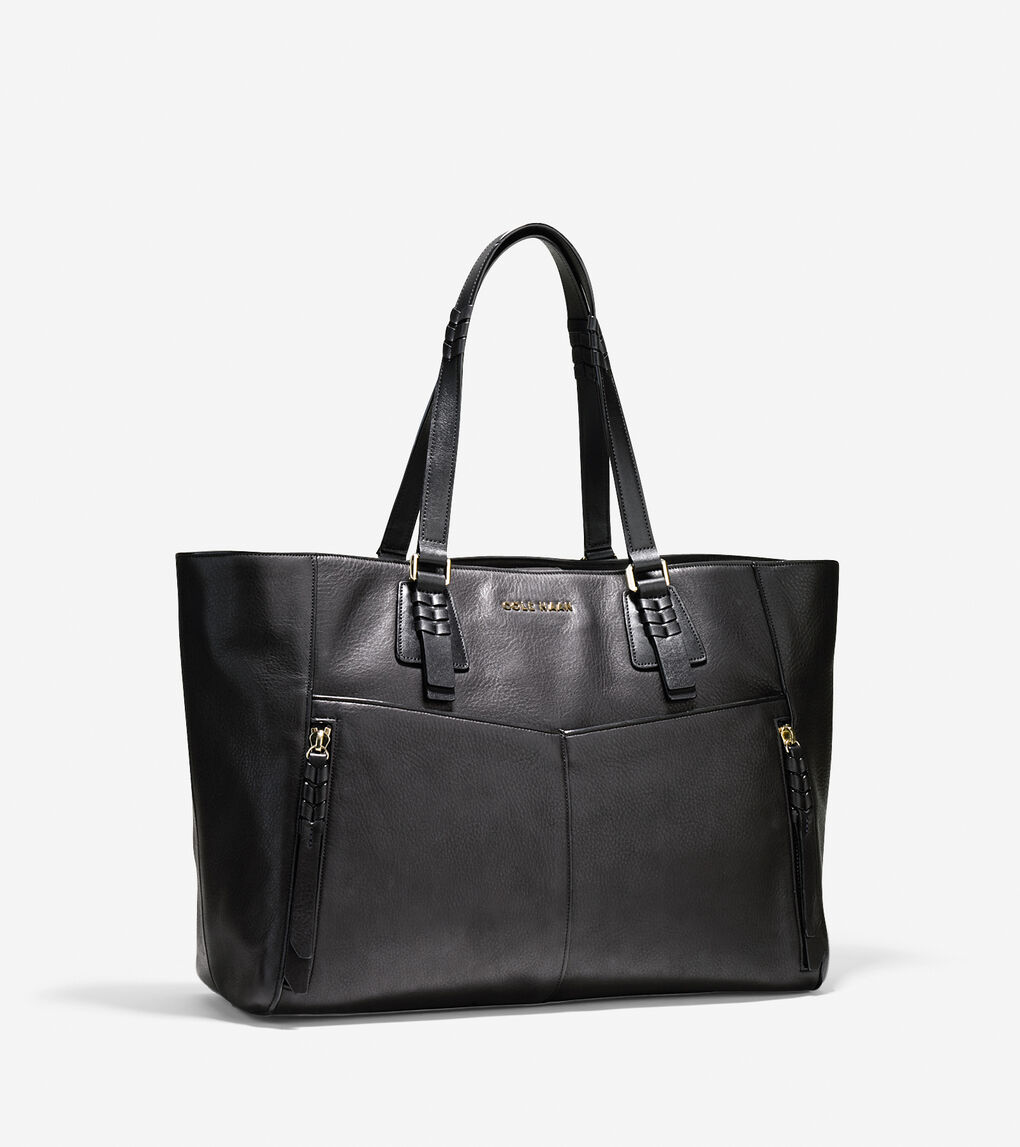 Felicity Large Tote in Black | Cole Haan