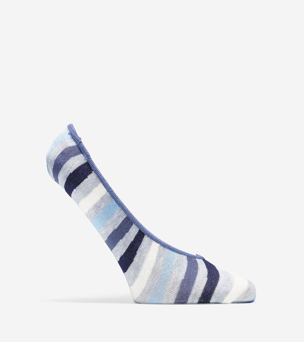 Pinch Wave Stripe Sock Liner - 2 Pack