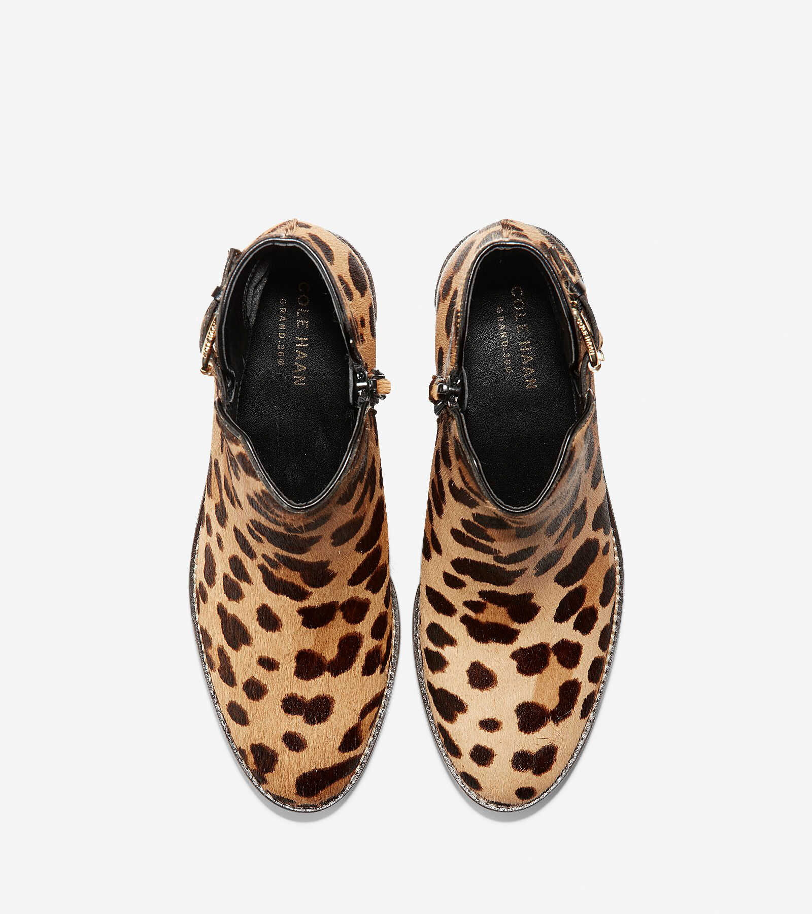 cole haan ocelot bootie