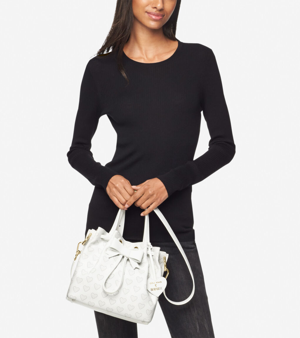 Cole Haan x Rodarte Hearts Small Bucket Bag