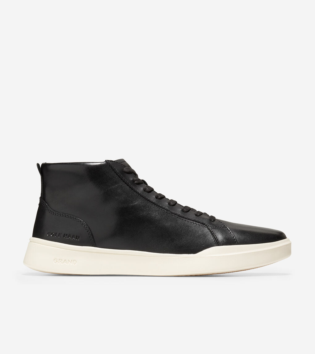 cole haan grand crosscourt high top black